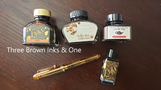 Three Brown Inks and One Grey [upl. by Oludoet]