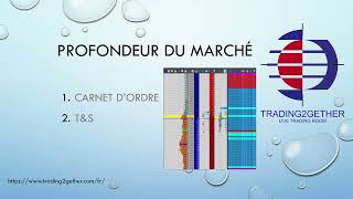 Formation gratuite sur le Carnet dordre DOM et TampS Scalping en utilisant Jigsaw Daytrade [upl. by Haletta]