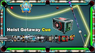 8 ball pool New Heist Getaway Cue 🙀 Bismuth Cue Level Max [upl. by Parent]