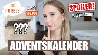 Komplettes Purelei Adventskalender Unboxing 2023 I Wirklich 785€ wert  Marie Inspire [upl. by Abeu963]