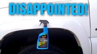 Meguiars Hybrid Ceramic Wax DISAPPOINTING [upl. by Aivirt]