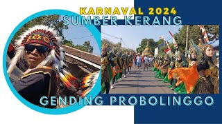 Karnaval Sumber Kerang Gending Probolinggo 2024 [upl. by Terti]