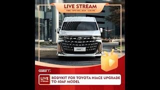 GBT 2024 New Toyota Hiace Upgrade anh40 Model Body Kit [upl. by Eseerehs]