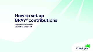 How to set up BPAY contributions [upl. by Aizirk]