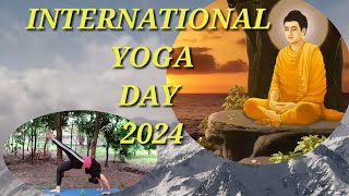 🧿21 june Internattional yoga dayyoga day 2024yoga 10th international yoga dayyogashiprapal [upl. by Nylzzaj]