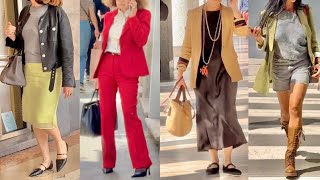 MILAN STREET FASHION 45 🇮🇹 SHOE TRENDS 2024 👠Ballet flats •Kitten heel•Boots •Sneaker [upl. by Ydnahs]