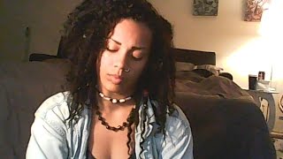 2 month update Starting Freeform Dreadlocks Mixed Biracial Thin Hair [upl. by Nahsrad]