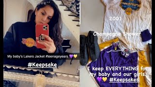 Vanessa Bryant Goes Through Kobes Closet Finds Irreplaceable Keepsakes [upl. by Denae102]