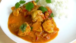 Easy Chicken Curry How to make video recipe [upl. by Aicirtel312]