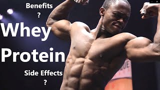 Whey Protein Benefits and Side Effects WheyProtein ProteinBenefits proteinpowder risks [upl. by Heriberto393]