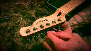 Fender Locking Tuner String Change [upl. by Terrel]