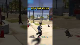 District 10 Best Top Kills gta d10 gtarp fanum compilation [upl. by Aronoh880]