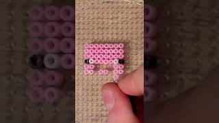 DIY Perler Bead Easy Craft Ideas  Minecraft Pig 🐷 [upl. by Mayap337]