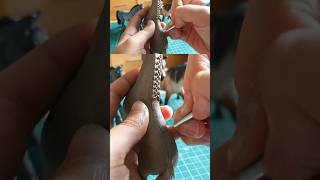 Painting a dun with dorsal stripe  Schleich Repaint [upl. by Rastus]