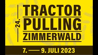 24 Tractor Pulling Zimmerwald 2023 07  09 Juli 2023  Sonntag [upl. by Amhsirak]