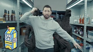 Eminem  Godzilla ft Juice WRLD Official Music Video [upl. by Dnomaj]