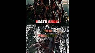 Death Angel vs Feral Predator prey2022 aquietplace vsedit vsbattle wis predator whoisstronger [upl. by Hara]