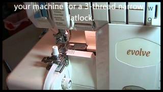 Serger Savvy the Elastic Foot [upl. by Enaek93]