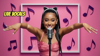 Ariana Grande  yes and live version REVIEW [upl. by Yssis915]