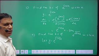 Calculus Differentiation Part 3 Class 12th Maths IIT JEE Omega Pro Classes By RKSingh Sir [upl. by Viviana]