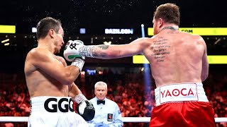 Canelo Alvarez vs Gennady Golovkin 3 TRILOGY FULL FIGHT Highlights  Every Punch [upl. by Kyre]