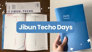 NEW 2025 Jibun Techo Days Planner  Jet Pens Unboxing  Full Layout Walkthrough [upl. by Hendrika]