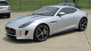 2015 Jaguar FType R Coupe Start Up Exhaust Test Drive and In Depth Review [upl. by Niccolo186]