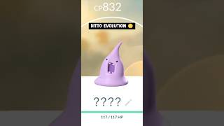 If ditto evolves in pokemon go [upl. by Emanuela4]