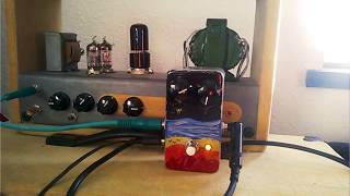 Point to point germanium FuzzFace demo [upl. by Sukcirdor489]