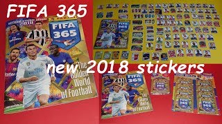 PANINI FIFA 365 new sticker Album 2018 Blisterpack Multipack 96 new stickers in Paninialbum [upl. by Jinny]