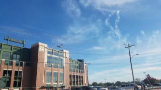 CV22 Osprey Flyover  Dallas at Green Bay 2016 [upl. by Chrystal]