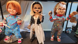 Neca Bride of Chucky Chucky Life Size Doll UnboxingReview [upl. by Ahusoj]