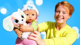 Wo ist Baby Born Annabelle Spielzeugvideo für Kinder [upl. by Ashby54]