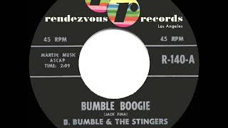 1961 HITS ARCHIVE Bumble Boogie  B Bumble amp the Stingers [upl. by Airtal585]