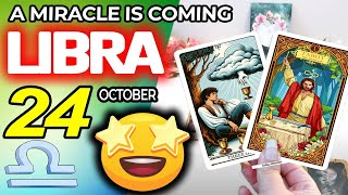 Libra ♎❎ A MIRACLE IS COMING❎ horoscope for today OCTOBER 24 2024 ♎ libra tarot OCTOBER 24 2024 [upl. by Tuppeny789]