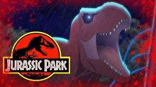 Michael Crichtons Jurassic Park ANIMATED  The Main Road Feat TheDinoFax [upl. by Nive345]