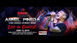 Arnel Pineda Live Concert in Dubai June 14 2019  Entertainment [upl. by Nodrog616]