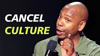 Dave Chappelle Completely Destroys Cancel Culture for 8 Minutes Straight [upl. by Anaiek452]