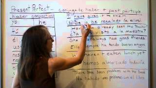 Spanish Present Perfect Verbs [upl. by Anim444]