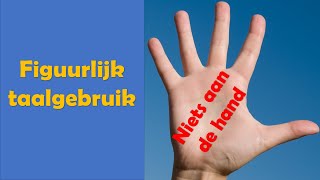 Spreekwoorden uitdrukkingen en gezegden  Figuurlijk taalgebruik [upl. by Esiuole]