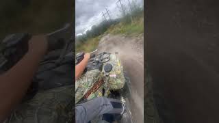 Riding a 750 grizzly ATV automobile quadlife ￼￼ [upl. by Rebah871]