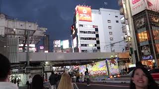 SHIBUYA CROSSING TOKYO JAPAN RAINING AT NIGHT [upl. by Bellda]