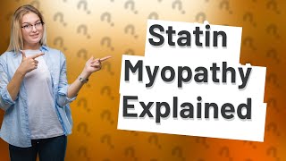 How rare is statininduced myopathy [upl. by Alaster510]