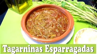 Tagarninas Esparragadas Las Recetas del Hortelano [upl. by Iruyas206]