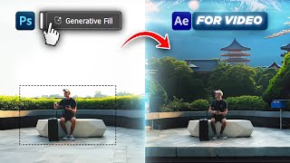 Make EPIC Videos with Generative Fill  Photoshop amp After Effects Tutorial [upl. by Rodman]