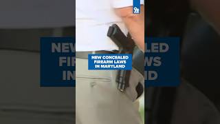 New concealed firearm laws in Maryland [upl. by Timotheus]