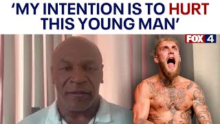 Mike Tyson ahead of Jake Paul fight quotIm just a different species of human beingquot [upl. by Nnodnarb658]