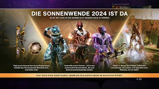 Destiny 2067 Weekly Reset 060824 quotÜbersicht quotTippsquot  SONNENWENDE Episode Echos Akt 2 😄HDPS5 [upl. by Denice]