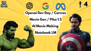 🌟 OpenAI Dev Day Highlights Google’s NotebookLM amp Meta’s Movie Gen  AI Bros Podcast EP 4 🎙️ [upl. by Frederich]