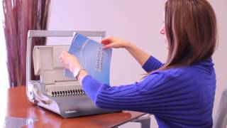 Fellowes® Quasar™ 500 Manual Binding Machine [upl. by Ailema]